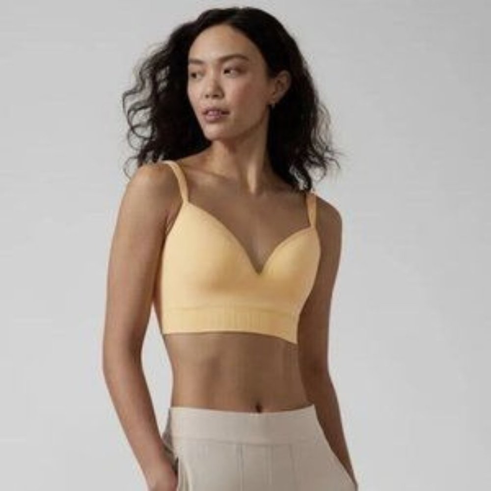 Athleta Yellow Sports Bra